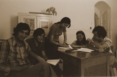 A Group of Students at the Students