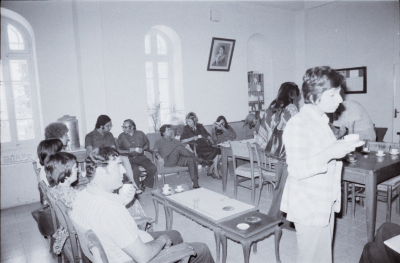 A Meeting at Birzeit University During the 