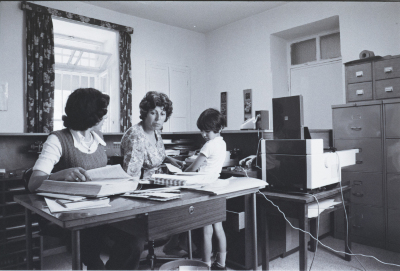 The Female Staff at Birzeit University, Old Campus 