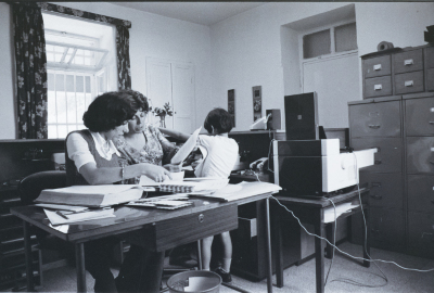 The Female Staff at Birzeit University, Old Campus 