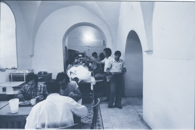A Glimpse of Birzeit University Cafeteria 