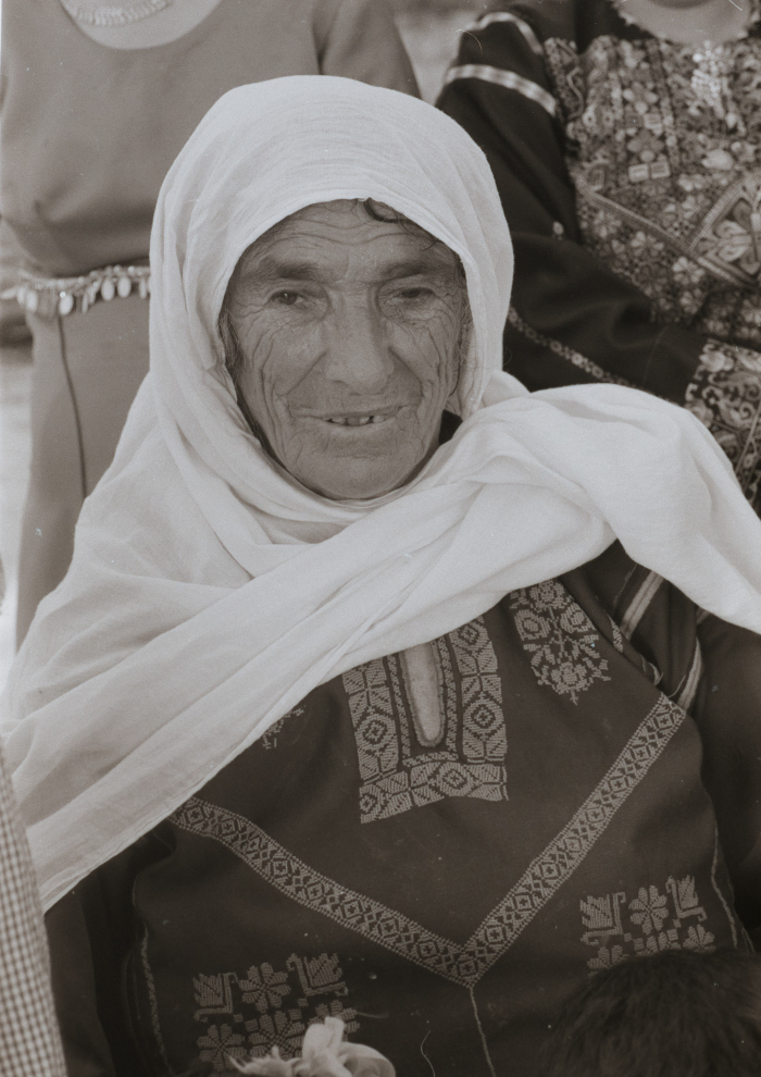 An Old Woman from Kobar, Ramallah 