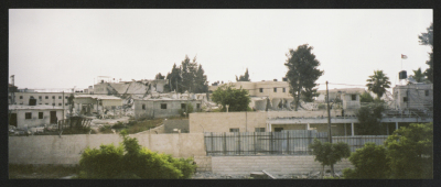 تدمير مبنى الرئاسة الفلسطينية "المقاطعة" في رام الله عام 2002 