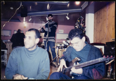 A Photograph from a Performance by Sabreen Group at Al-Kasaba Theatre, 1995