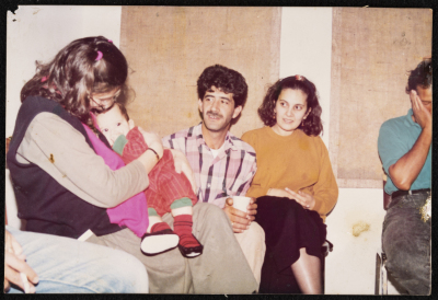 A Photograph of Sabreen Group Members with Friends, 1993