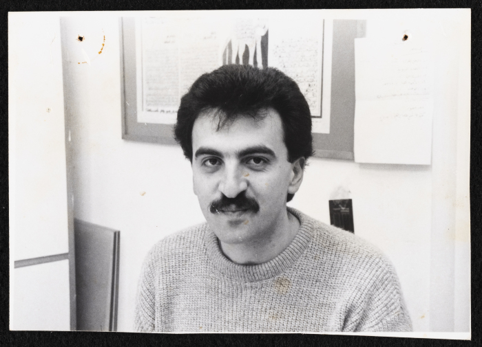 A Photograph of Raed Saadeh, a Former Member of Sabreen Group, 1985