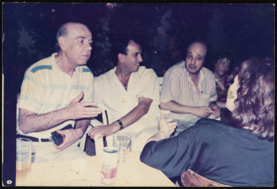 A Photograph of a Group of Artists and Politicians, Tunisia, 1993
