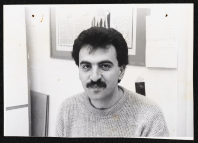 A Photograph of Raed Saadeh, a Former Member of Sabreen Group, 1985