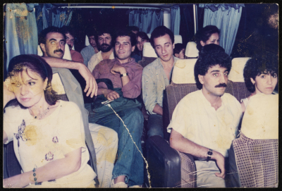 A Photograph of Sabreen Group Members with Artist Friends, 1993