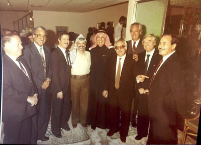 Fahed Qawasmi with Public Figures 