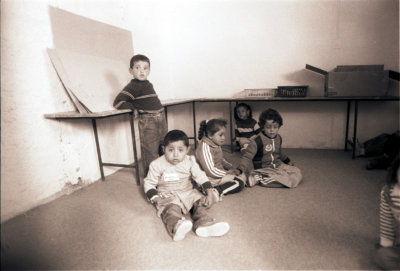 مجموعة اطفال في مدرسة بيت ساحور،1989