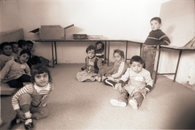 Children at the School of Beit Sahour, 1989