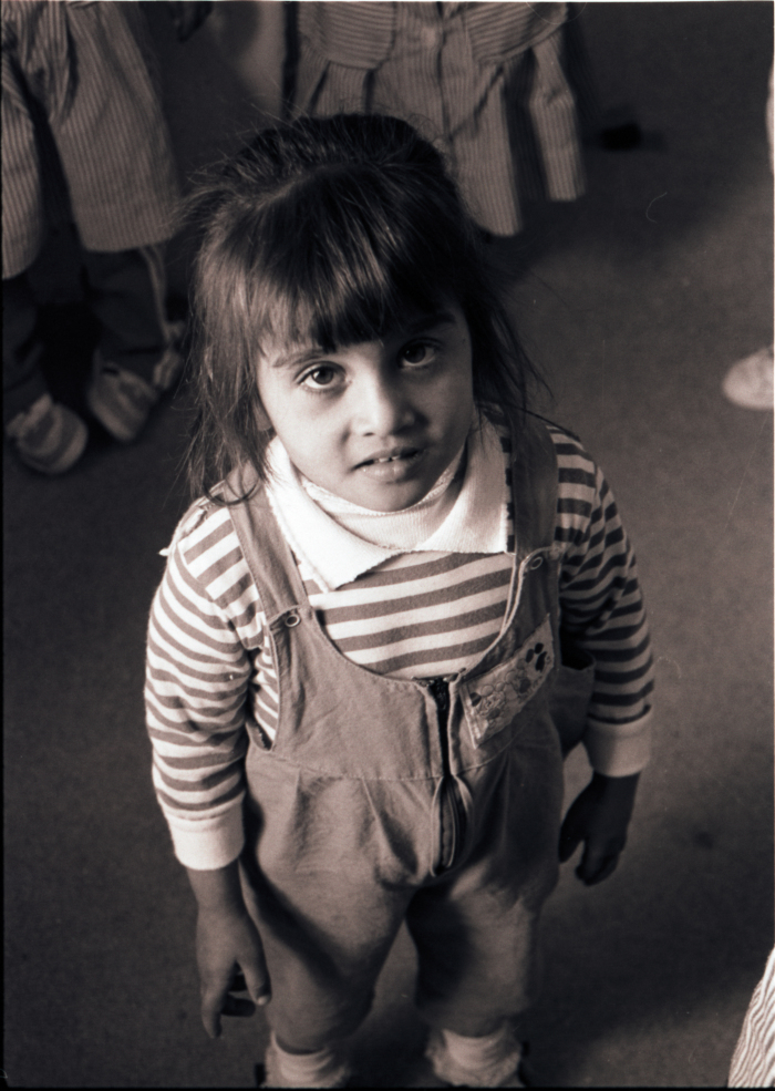 صورة شخصية لطفلة من بلدة بيت ساحور