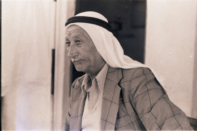 رجل مسن من بلدة بيت ساحور