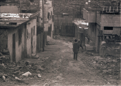 بيوت مهجورة في بلدة بيت ساحور