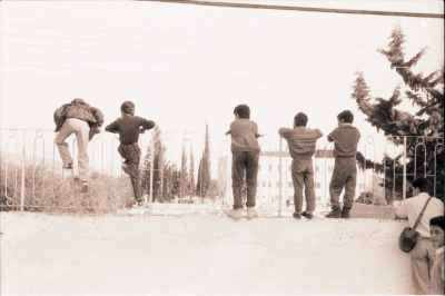 A Group of Students from the Town of Beit Sahour, 1989;A Group of Students from the Town of Beit Sahour, 1989