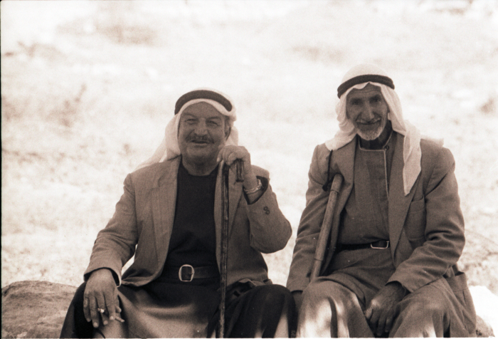 A Photograph of Elderlies from Beit Sahour, 1989