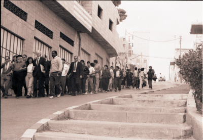 A Photograph of Activists in Beit Sahour, 1989 