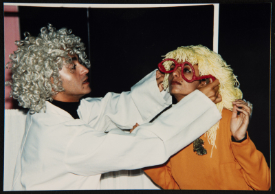 A Photograph from "The Little March Girl" Adapted Theatrical Performance, by Inad 1998

