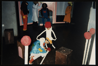A Photograph from "The Little March Girl" Adapted Theatrical Performance, by Inad 1998
