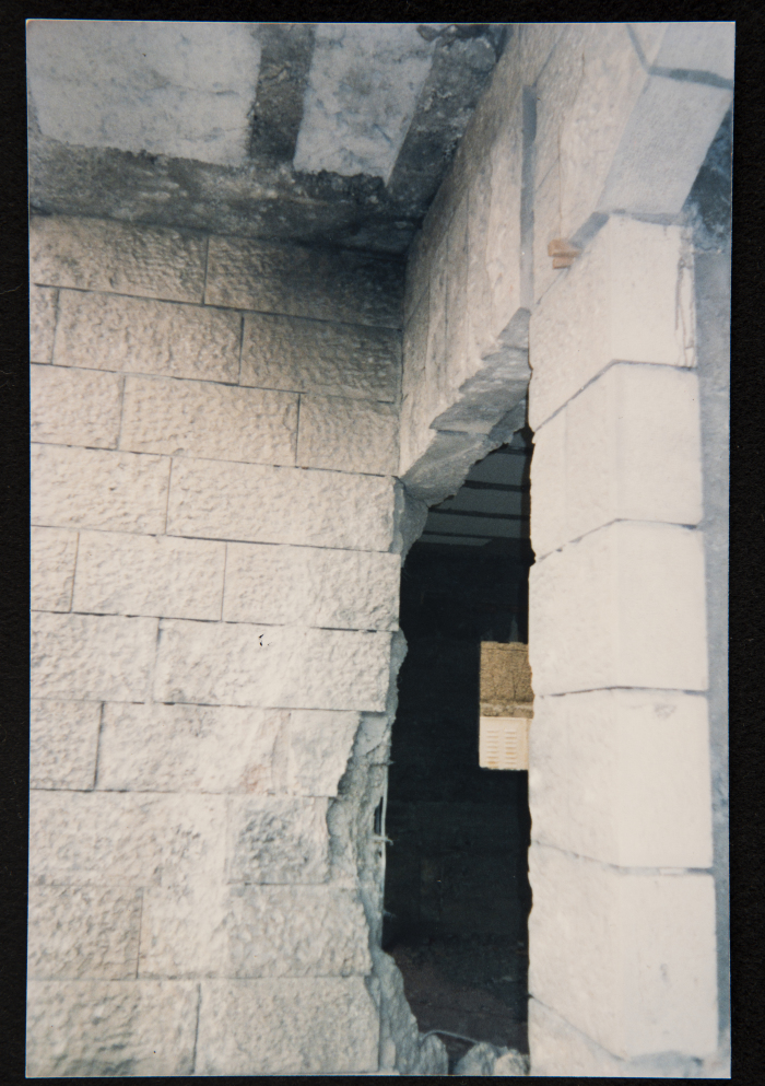 A Glimpse of the Destruction Caused by the Israeli Occupation Forces in Beit Jala During the Second Intifada 
