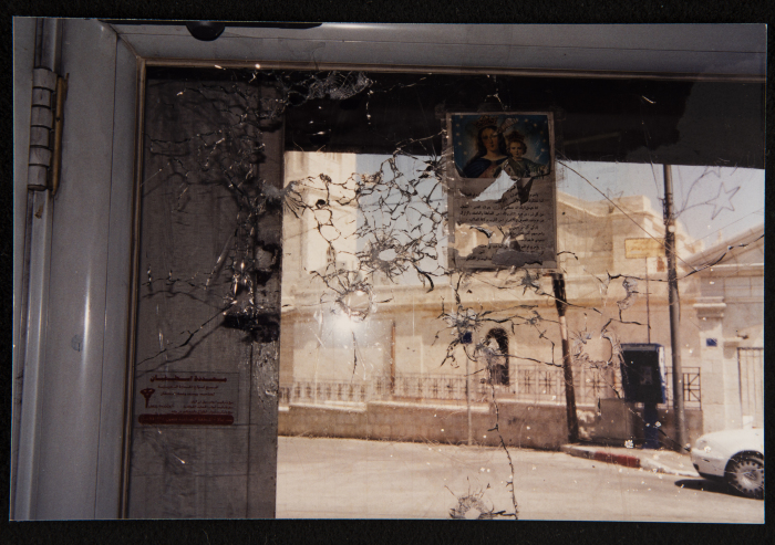 A Glimpse of the Destruction Caused by the Israeli Occupation Forces in Beit Jala During the Second Intifada 
