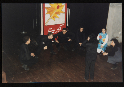 A Photograph from "The Little March Girl" Adapted Theatrical Performance, by Inad 1998
