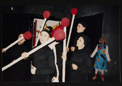 A Photograph from "The Little March Girl" Adapted Theatrical Performance, by Inad 1998
