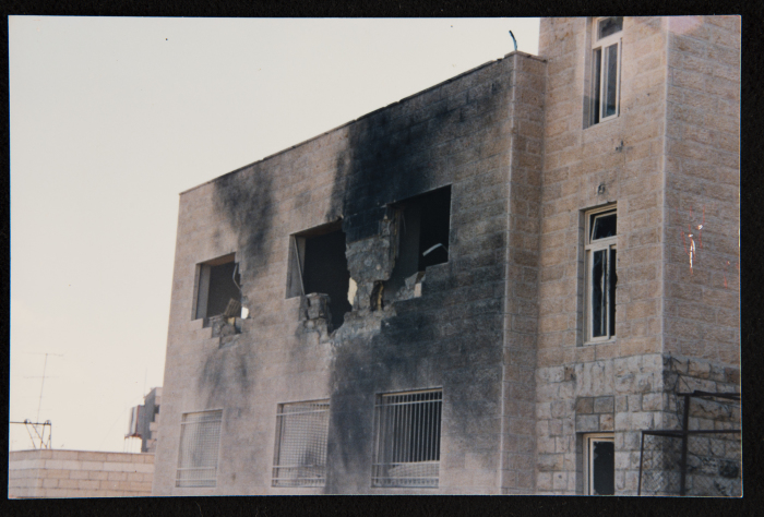 A Glimpse of the Destruction Caused by the Israeli Occupation Forces in Beit Jala During the Second Intifada 
