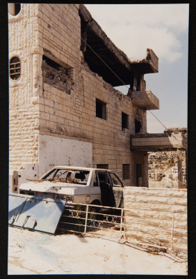 A Glimpse of the Destruction Caused by the Israeli Occupation Forces in Beit Jala During the Second Intifada 
