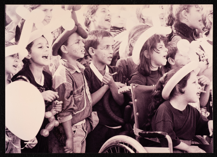 من مهرجان الدمى والعرائس الذي أقامه مسرح 