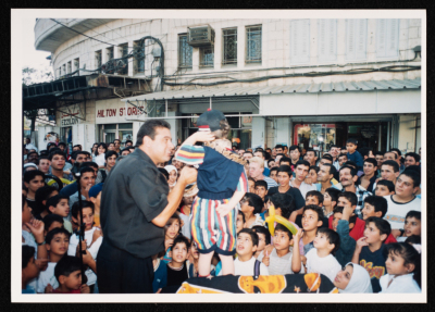 The Palestinian International Puppet Festival Street Events
