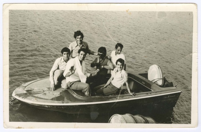 A trip aboard a boat, Sad Nujran, 1974