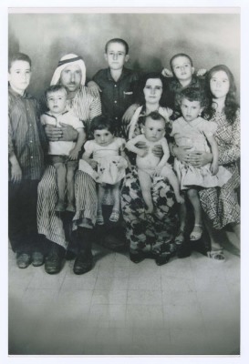 A group photograph of Ibrahim Abu Al -Saud, Nablus, 1964