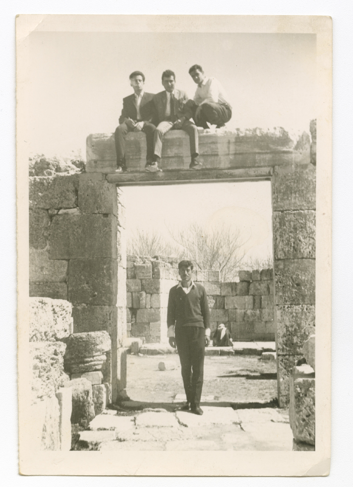 Men in an Archaeological Site 