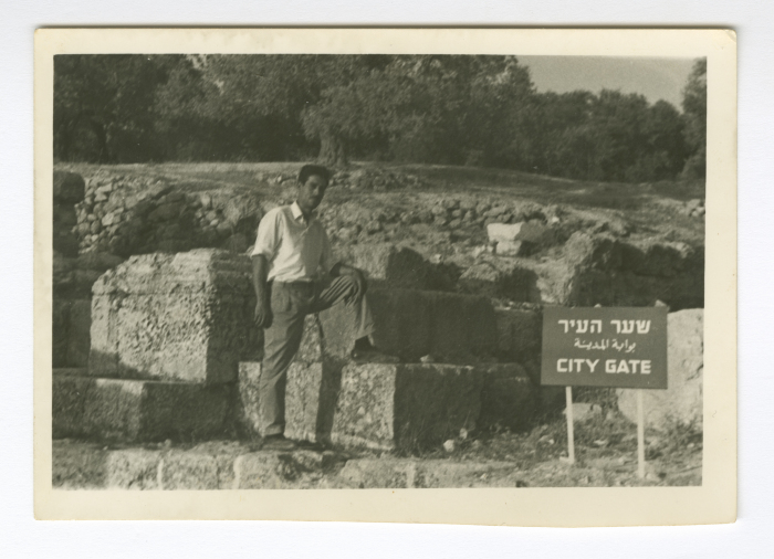 A Man in Front of the Gate of Sebastia
