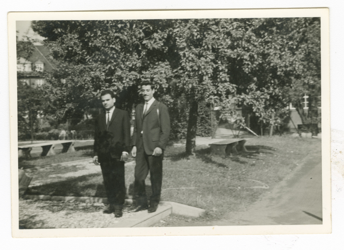 Two Men in a Park in Germany