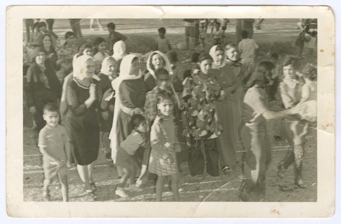 The participants in the "Zaffa" of the groom Ghazi Abu Al-Suod, Rifidia, 1972