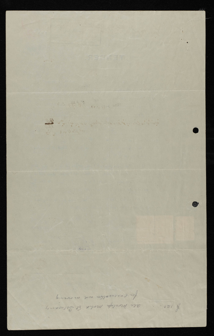 An engineering tender issued by the 