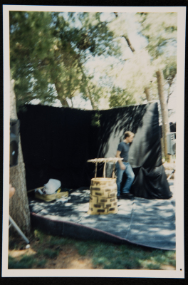 A Photograph from "Grandpa and I", a Theatrical Performance by Inad Theatre, 1997
