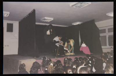 A Photograph from "Grandpa and I", a Theatrical Performance by Inad Theatre, 2000
