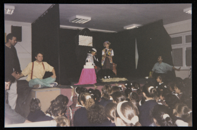 A Photograph from "Grandpa and I", a Theatrical Performance by Inad Theatre, 2000
