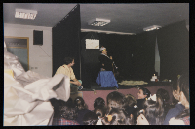 A Photograph from "Grandpa and I", a Theatrical Performance by Inad Theatre, 2000
