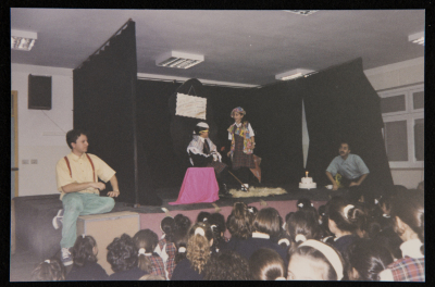 A Photograph from "Grandpa and I", a Theatrical Performance by Inad Theatre, 2000
