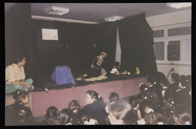A Photograph from "Grandpa and I", a Theatrical Performance by Inad Theatre, 2000
