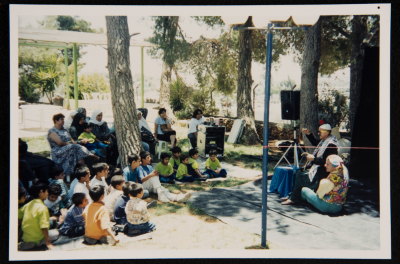 A Photograph from "Grandpa and I", a Theatrical Performance by Inad Theatre, 1997
