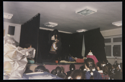A Photograph from "Grandpa and I", a Theatrical Performance by Inad Theatre, 2000

