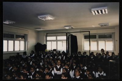 A Photograph from "Grandpa and I", a Theatrical Performance by Inad Theatre, 2000
