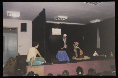A Photograph from "Grandpa and I", a Theatrical Performance by Inad Theatre, 2000
