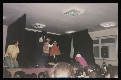 A Photograph from "Grandpa and I", a Theatrical Performance by Inad Theatre, 2000
